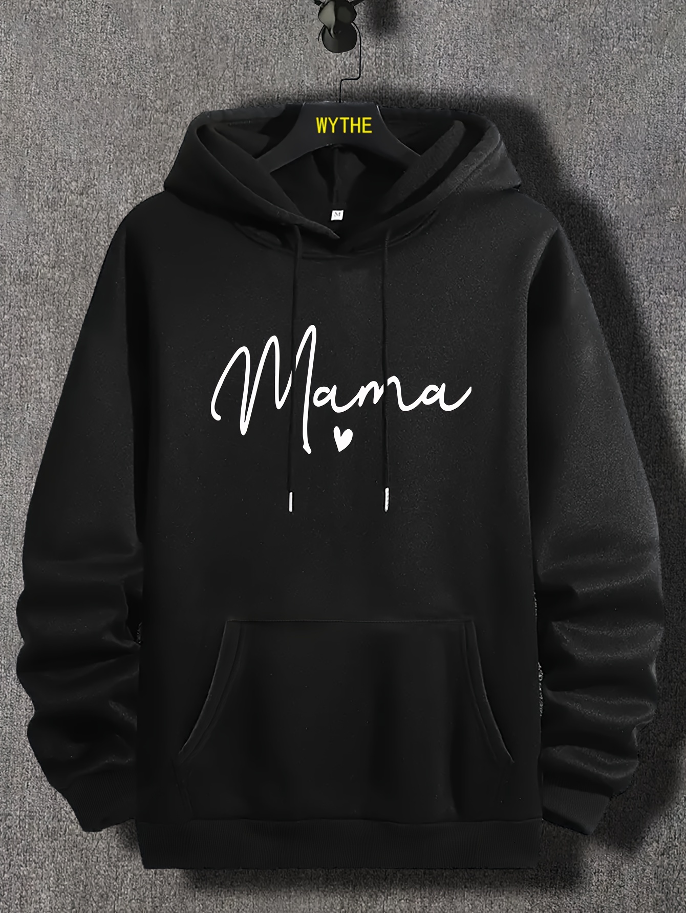 Trendy All-Season Hooded Pullover: Durable Casual Wear with Comfort Stretch and Kangaroo Pocket