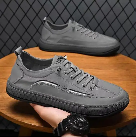 2025 NEW Casual New Outdoor Non slip Breathable Sports Low Top Flat Canvas High end Fashion Men s Shoes