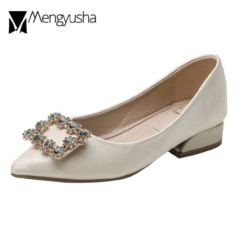 Pumps Women Green Rhie eebab High Heels Ladies Brand Crystal Buckle Silk Sparkle Evening Bridal Wedding Shoes