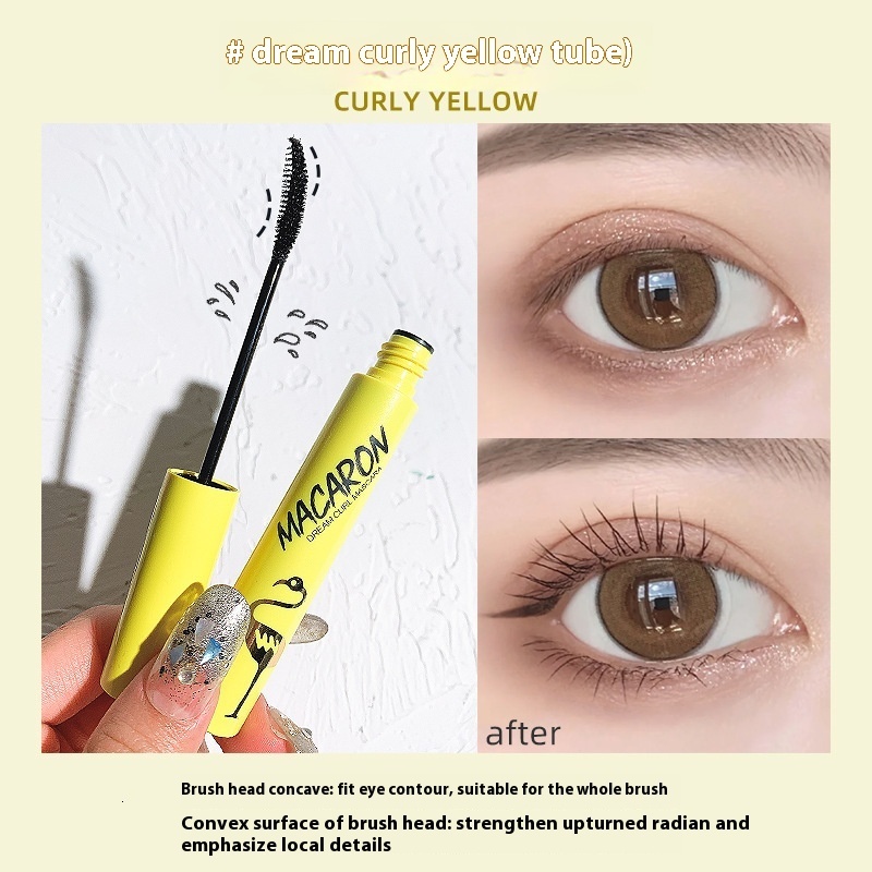 Eye-Catching Black Waterproof Eyelashes for Women Flamingo Pattern, Voluminous Lift