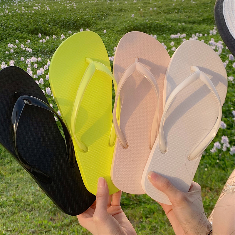 Women 2024 New Summer Slippers Indoor Outside Women's Sandals Soft PVC Shoes Female Beach Flip ps Ladies Fashion Vacation Slides 's