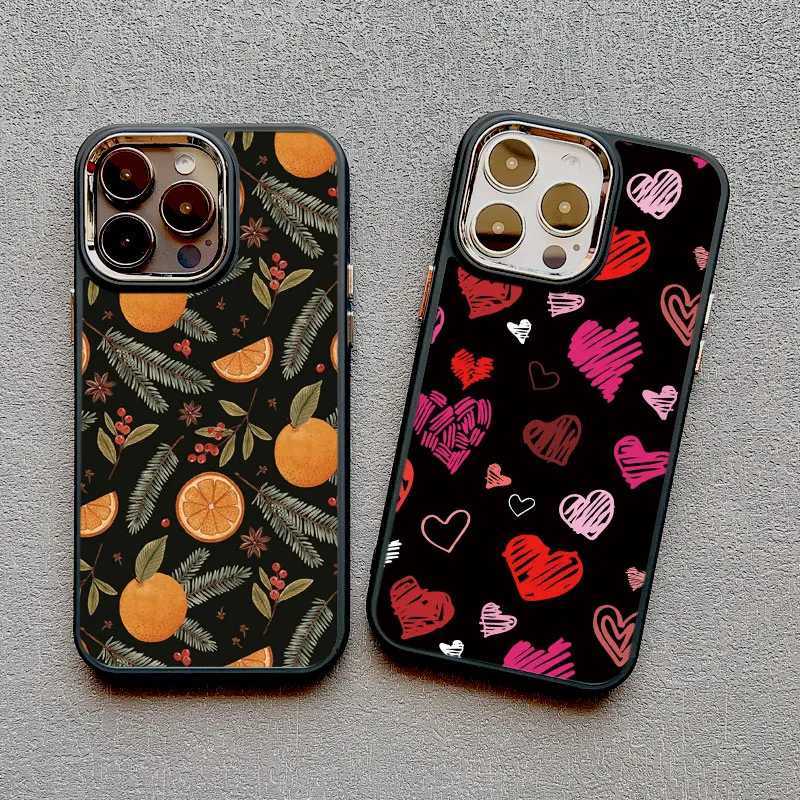 Various Flowers Leaves phone case suitable for iPhone 15 14 Pro Max 12 13 Pro Max 11 XR XS X 7 8 14 Plus luxury shock-absorbing soft cover M240902