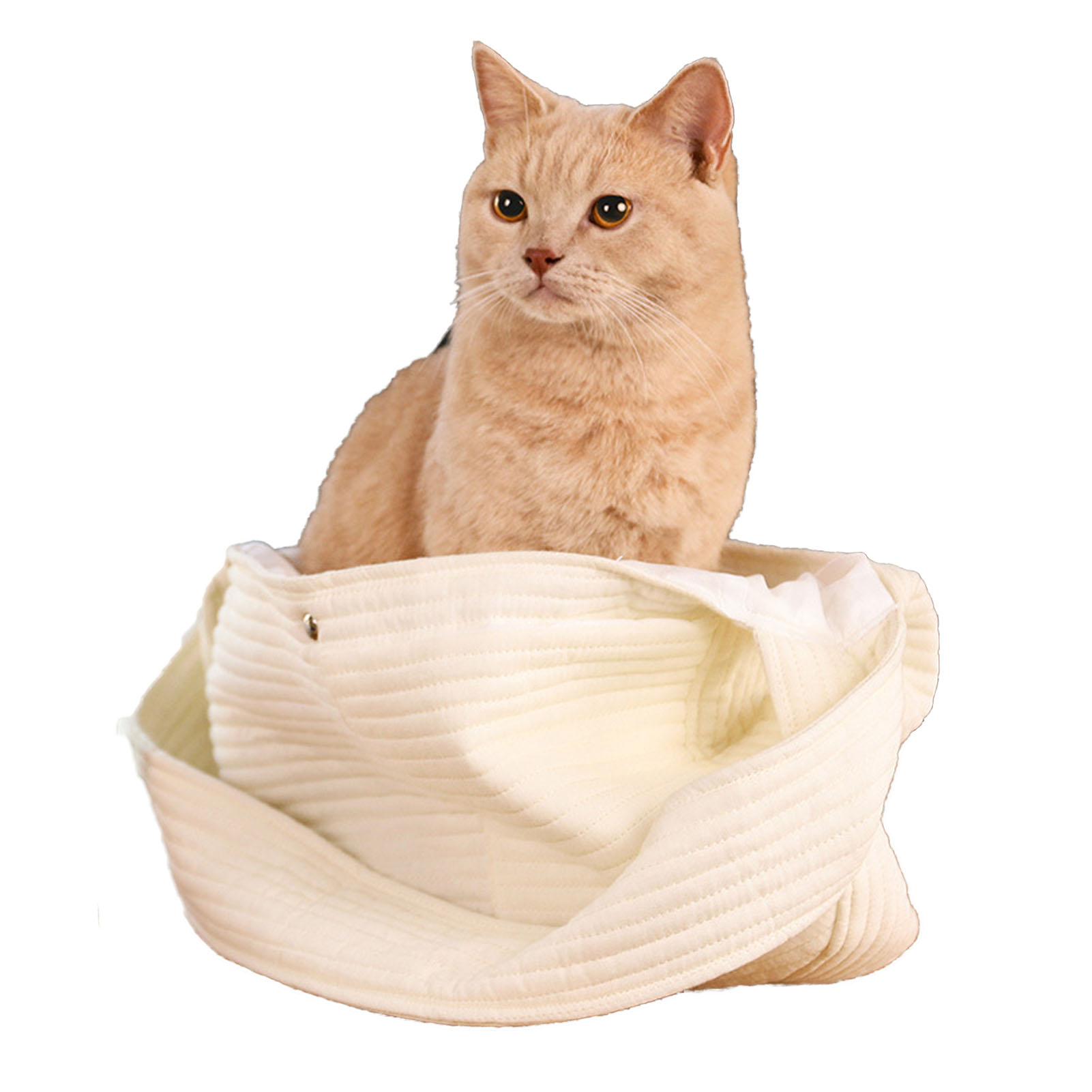 Multifunctional Cat Sling Bag Carrier, Large Space, Comfortable, Safe, Reinforced, Shoulder Strap, Cats and Puppies