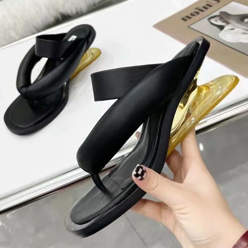 New Summer Women Platform Sandals Ankle Strap Female Pumps Sexy Mature Slippers Ladies Block Heels Solid Fashion e47