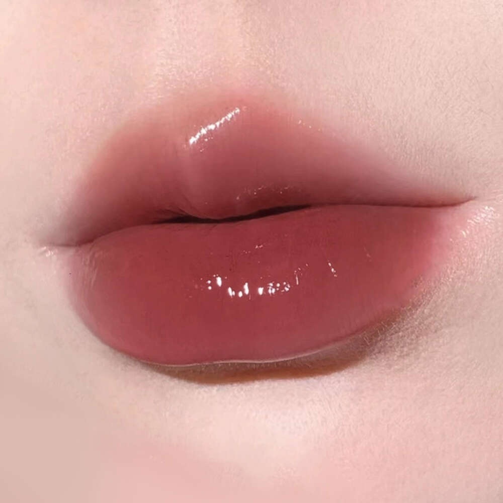 Student-Friendly HERORANGE Mirror Glaze Waterproof Lipstick with Light Dew & Natural Whitening