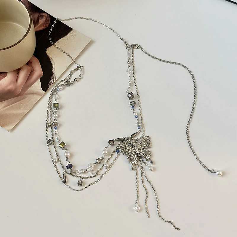 Simple Shiny Decoration Belt Thin Belt Suitable for Womens Fashion Adjustable Metal Belt Punk Ultra Thin Body Chain X250410