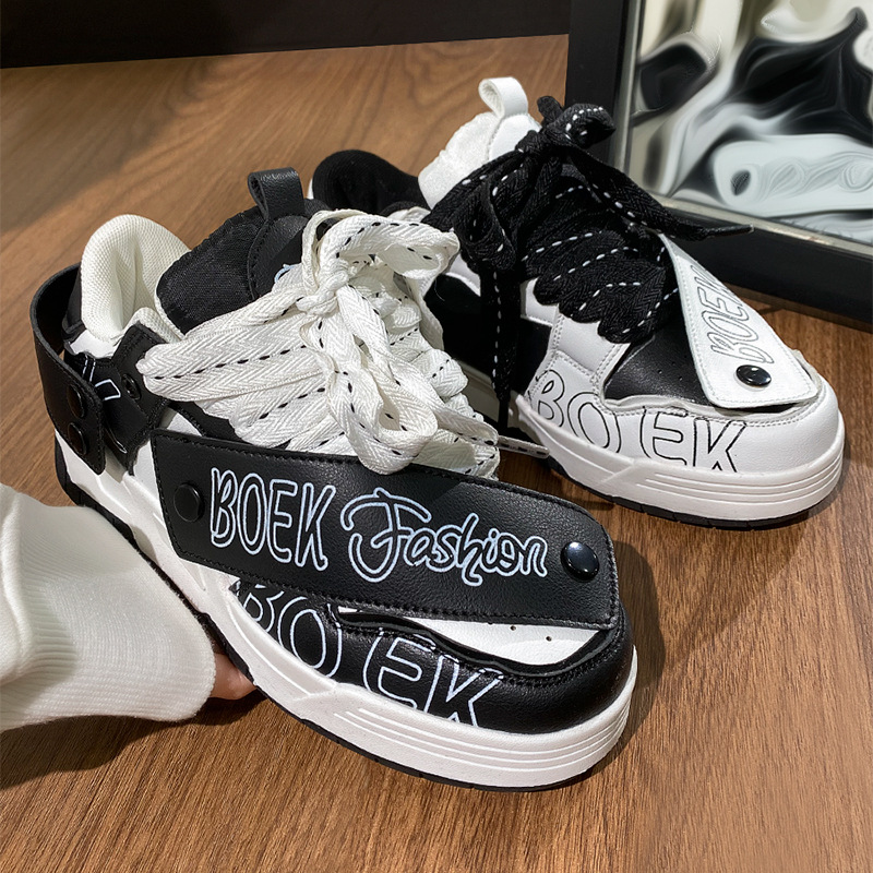 2024 Fashionable Versatile Retro Mandarin Duck Detachable Shoes - Chic Style for Men and Women 92b1