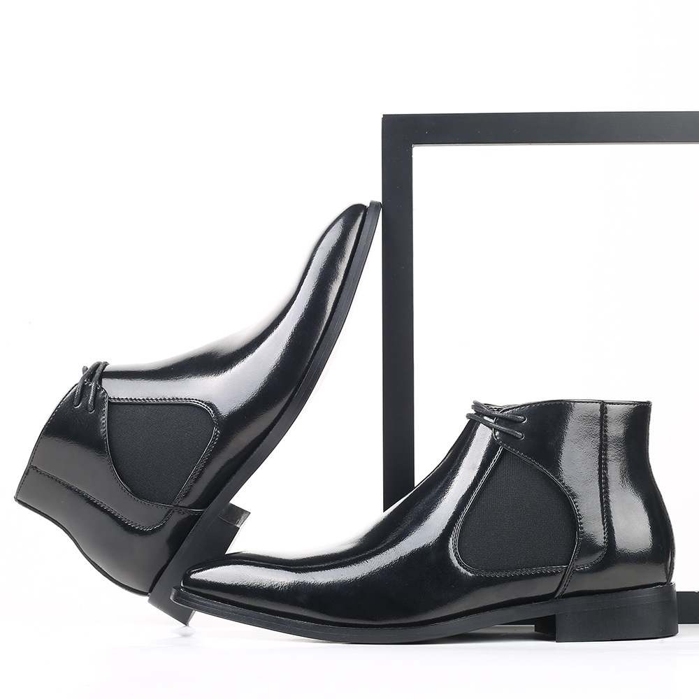 Fashion Men's Short Vintage Classic Boots Men Ankle Boot Mens Casual Leather Shoes Flats Plus Sizes f62f s