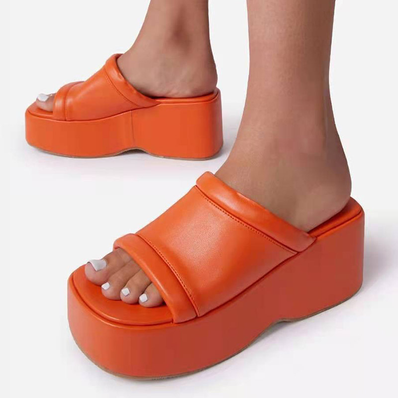Women Sandals 2023 New Wedge Heels Sandals For Summer Women Shoes Platform Sandals Wedges Zapatos Mujer Slippers Summer Footwear