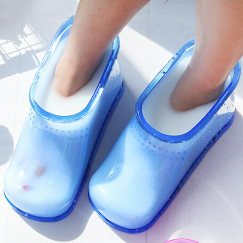 Home Women Soaking Feet Shoes Portable Foot Bath Massage Healthy Shoes Slip-On Indoor Feet Care Relax Body Couples Shoes 1Bb