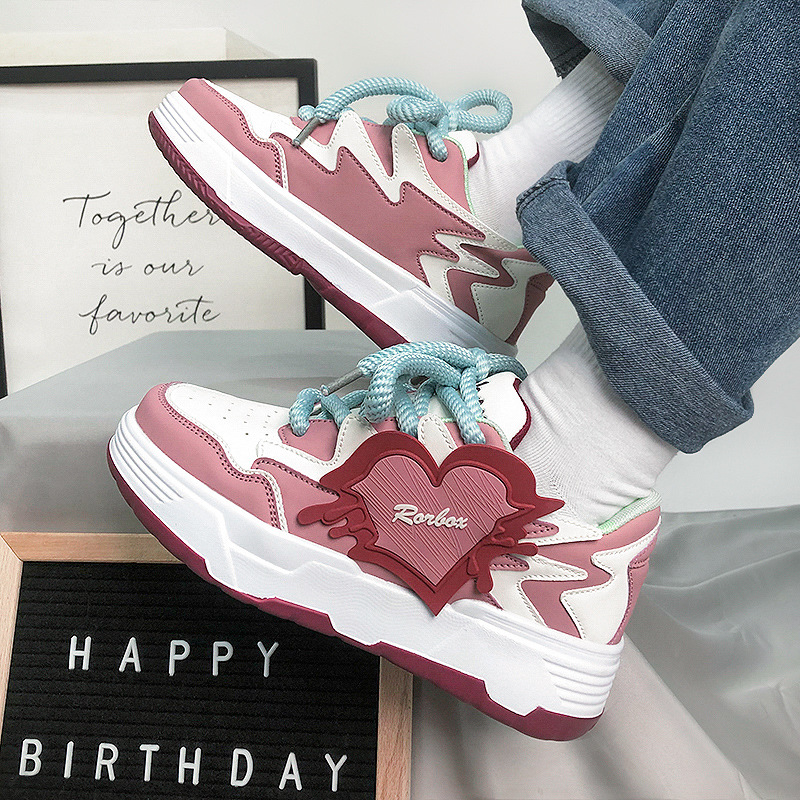 Lightweight Splicing Design Casual Shoes for Men and Women 0432