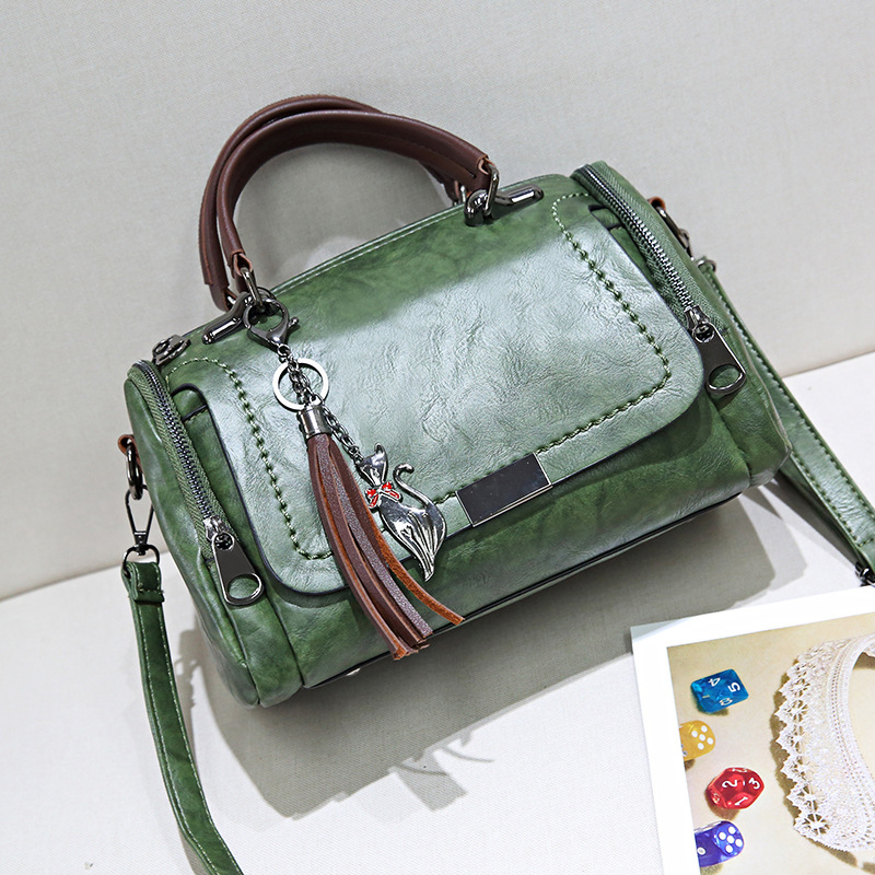 Cross Body Bag Shoulder - Women's High-quality Leather Satchel With Spacious Tassel Design New Free Delivery Designer Bag