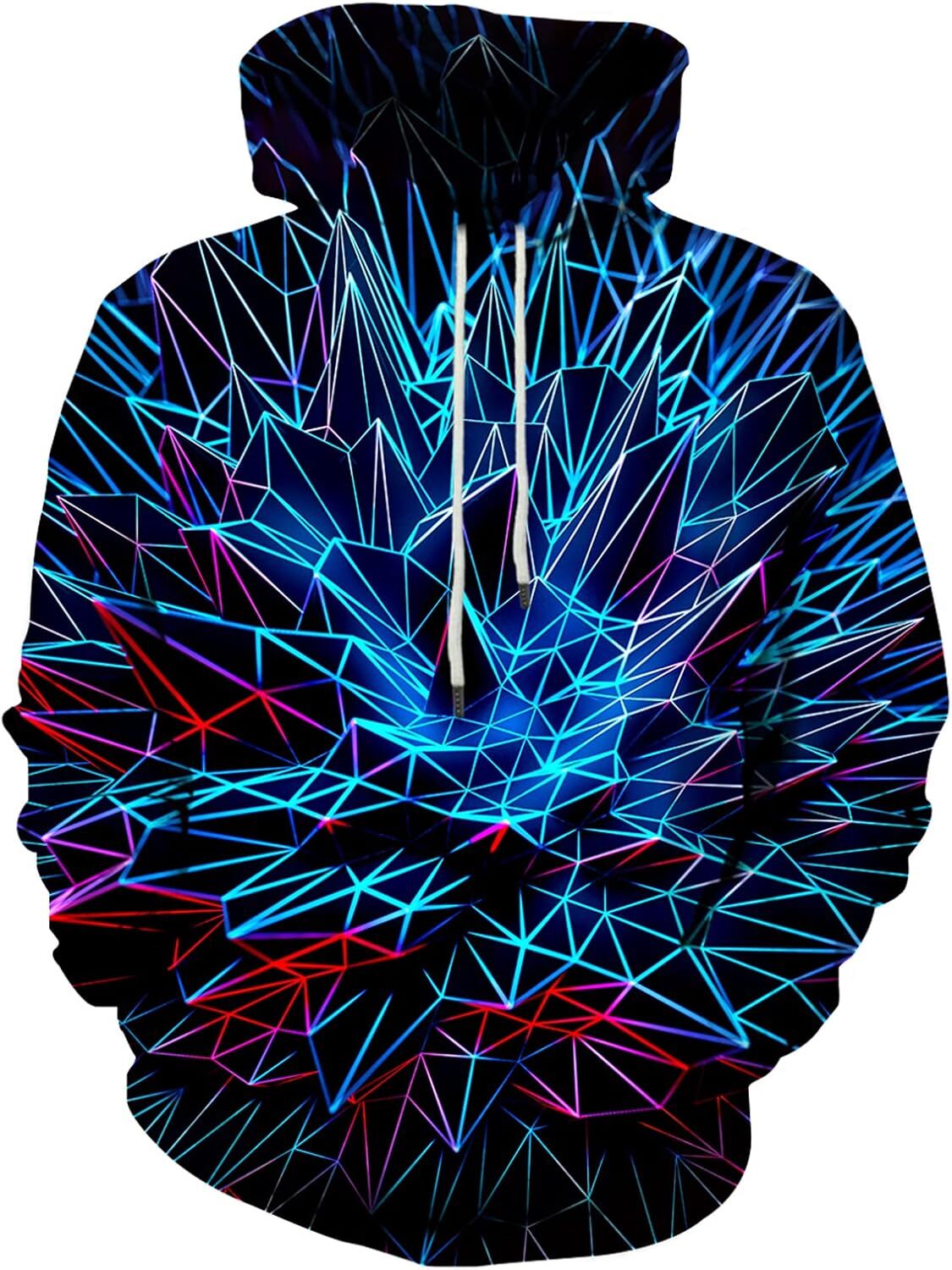 Hoodie for Mens Womens Men Women Fashion Unisex 3D Printed Graphic Novelty Hoodie Pullover Hooded Sweatshirts with Pocket Graphic Cool blue pattern