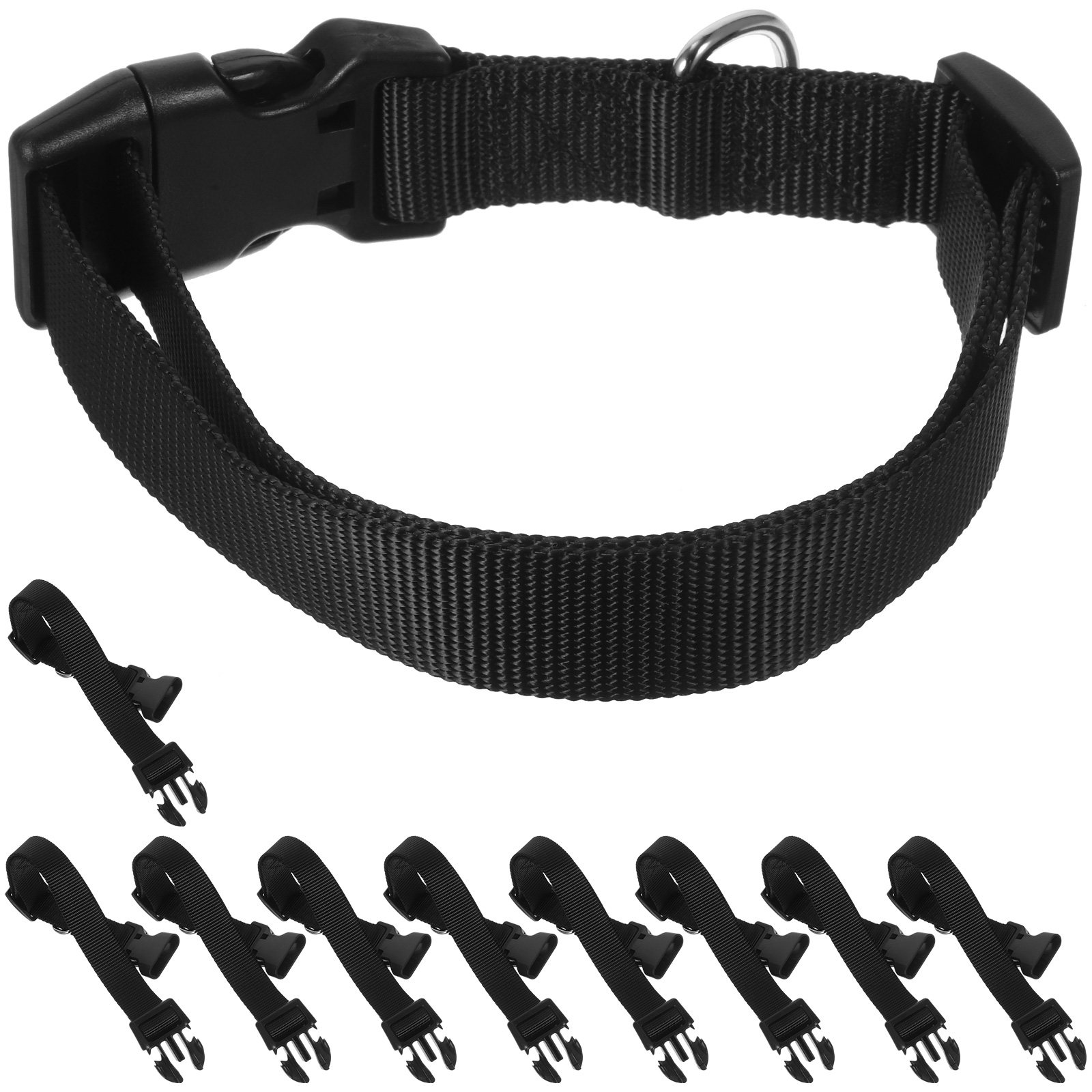 10 Pcs Adjustable Cow Collars Goat Halter Horse Sheep Farm Animal Accessories Livestock