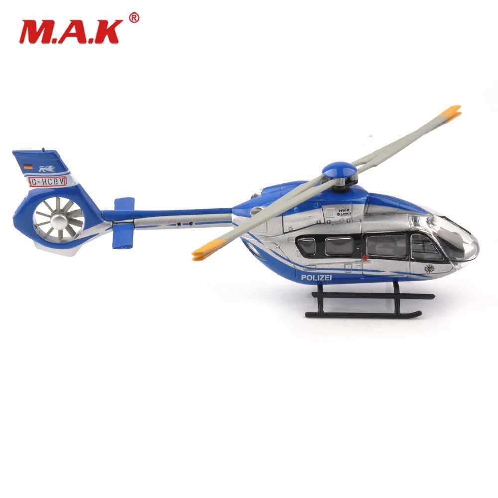 Used to collect 1/87 scale Airbus helicopter H145 Polizei Schuco model airplane models for fan childrens gifts W240830 Free shipping
