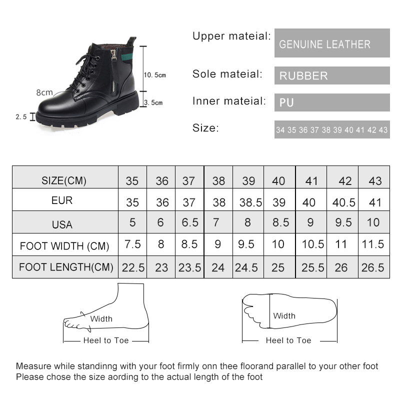 AIYUQI Women Marton Boots Winter 2024 New Genuine Leather Wool Warm Women Socks Boots British Style Ladies Snow Boots