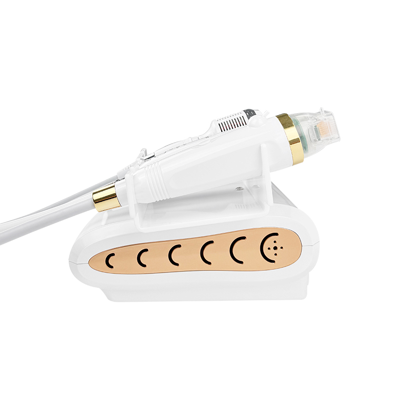 Portable 3 IN 1 Gold Radio Frequency Microcrystal Beauty Equipment With Cold Hammer Hifu Handle Improve Pseudo Wrinkles Dissolving Fat Machine