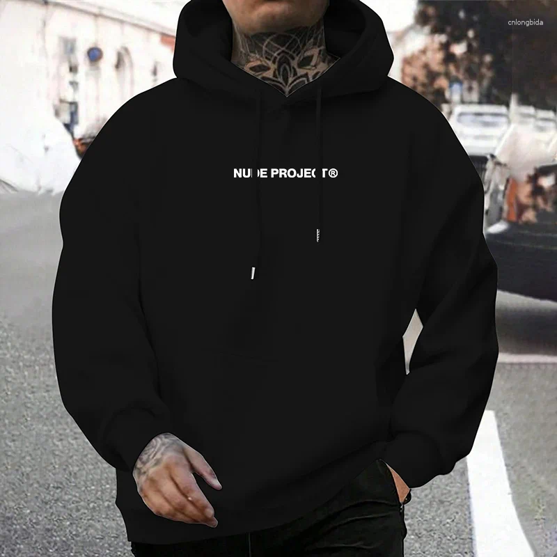 Mens Hoodies Nude Project Womens Men Hoodie Brand Sweatshirts Clothes Vintage Fashion Casual