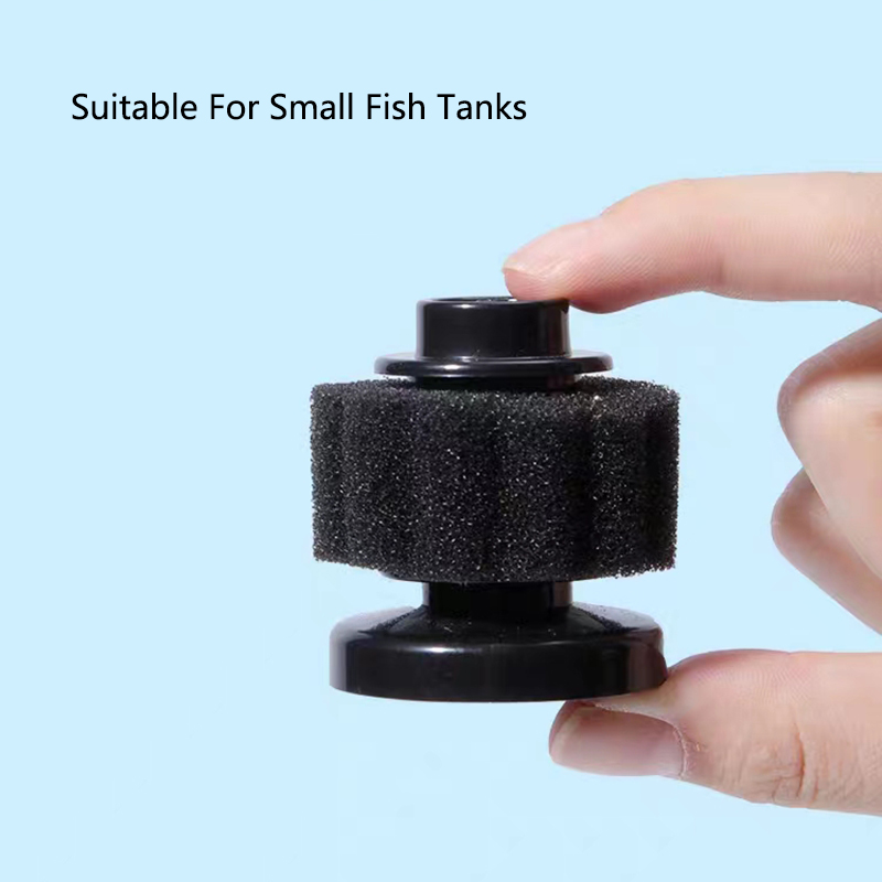 Mini Aquarium Sponge Filter Fish Tank Shrimp Pond Air Pump Biochemical Sponge Filter Aquarium Filtration Filter BioSponge Filter