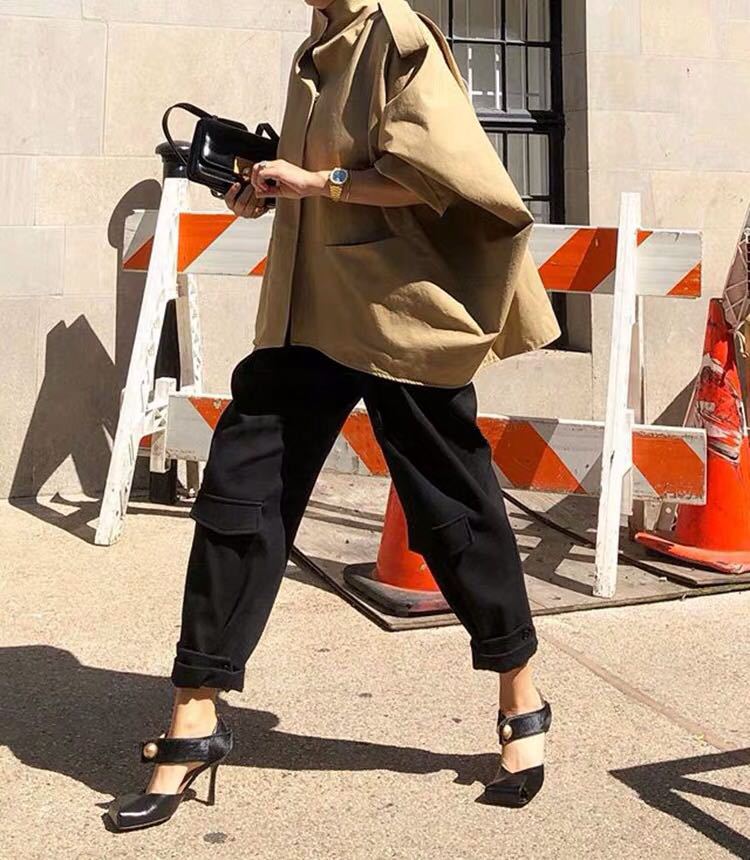 2023 23fa3 New Fashion New Autumn Pumps Square head High Heels Shallow Women's Sandals Shoes for Women atos Mujer