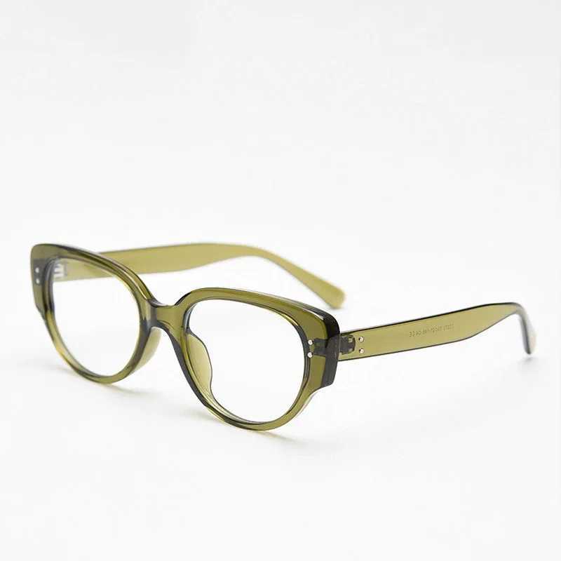 Luxury finished Myopia womens glasses unisex retro cat eye blue light blocking glasses prescription myopia glasses M240902