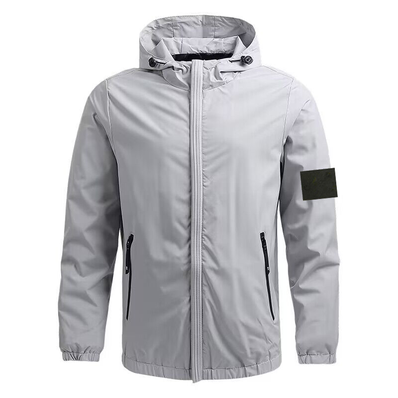 luxury Mens Spring Autumn Windrunner Jacket Thin Jacket Mens Sports Windbreaker Coat Couple Dress Women hooded hiking jacket brand coat