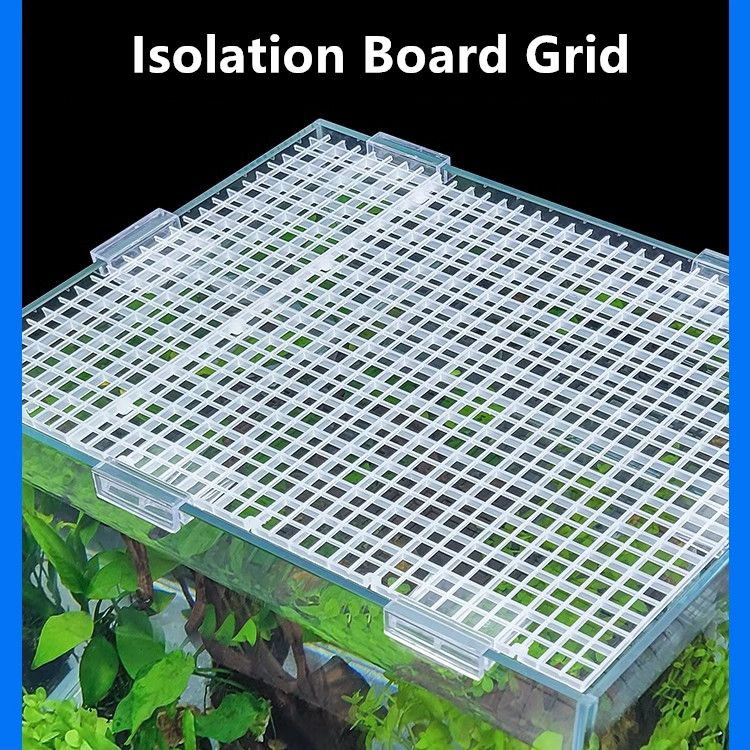 Multi Function Fish Tank Seperator Aquarium Divider Board Undergravel Bottom Isolation Board Filtration Net Grid Plate Tray