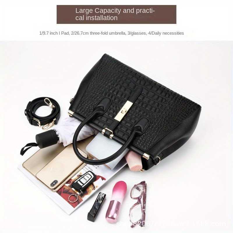 Versatile women's middle-aged mother tote bag 2023 new fashionable and atmospheric handbag 240915