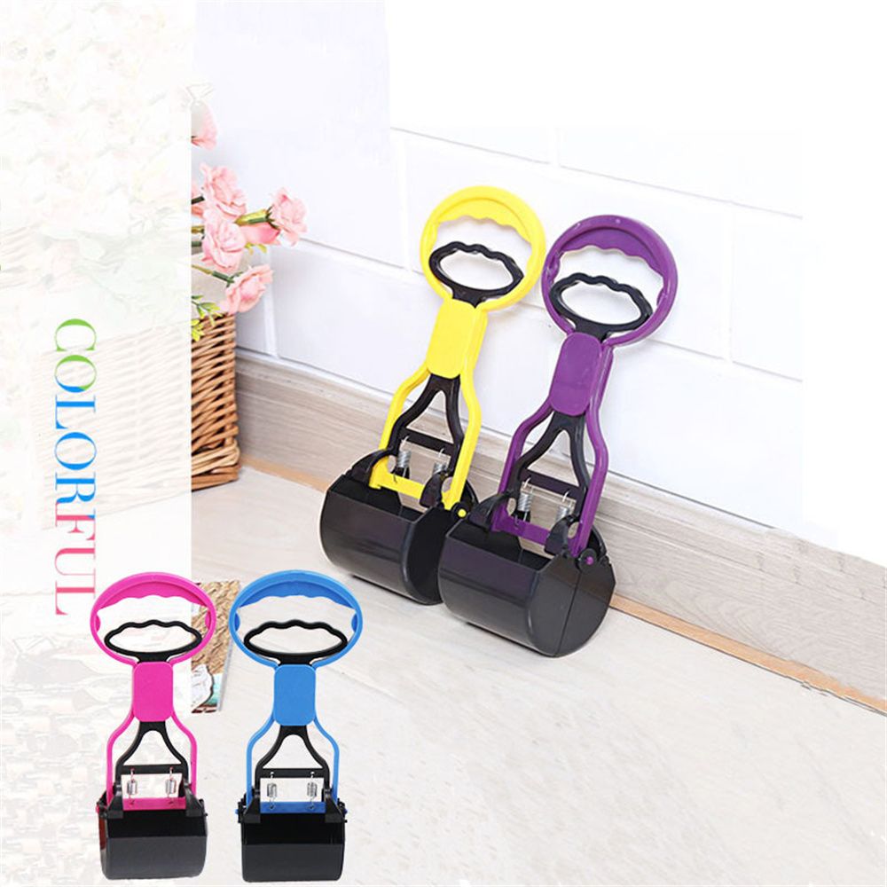 Pet Dog Waste Easy Pickup Pooper Scooper Walking Poo Poop Scoop Grabber Picker Pickup Clip Pet Accessories Cleaning Tool