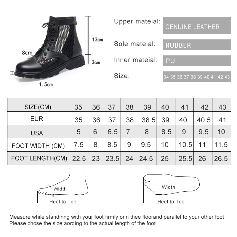 Summer AIYUQI 2024 Spring New Genuine Leather Mesh Ankle British Large Size Cool Boots Women a38e