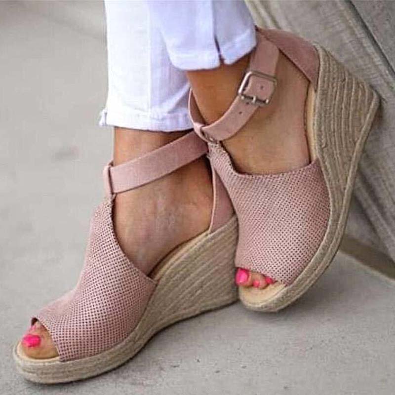 Customized Chic Adjustable Buckle Sandals Leopard Women Shoes