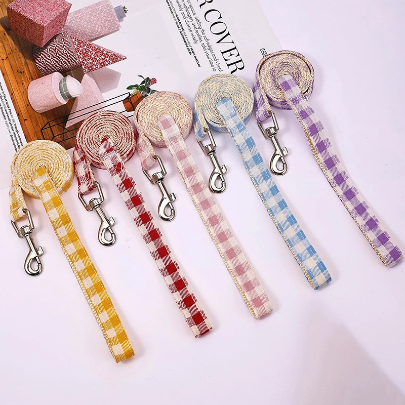 Triangle Puppy Harness with Soft Lattice Leashes, Adjustable Small Dog Harness Training Lightweight Harness Easy Walking Running