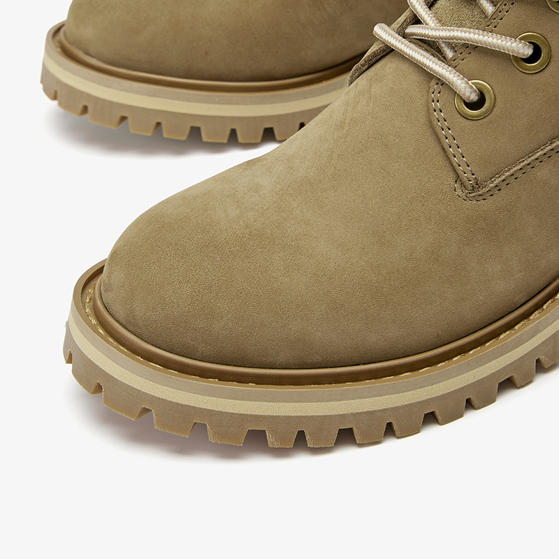 Desert BeauToday Boots Women Genuine Cow Leather Cross-Tied Ankle Length Round Toe Autumn Winter Ladies Shoes Handmade 04057 77e0
