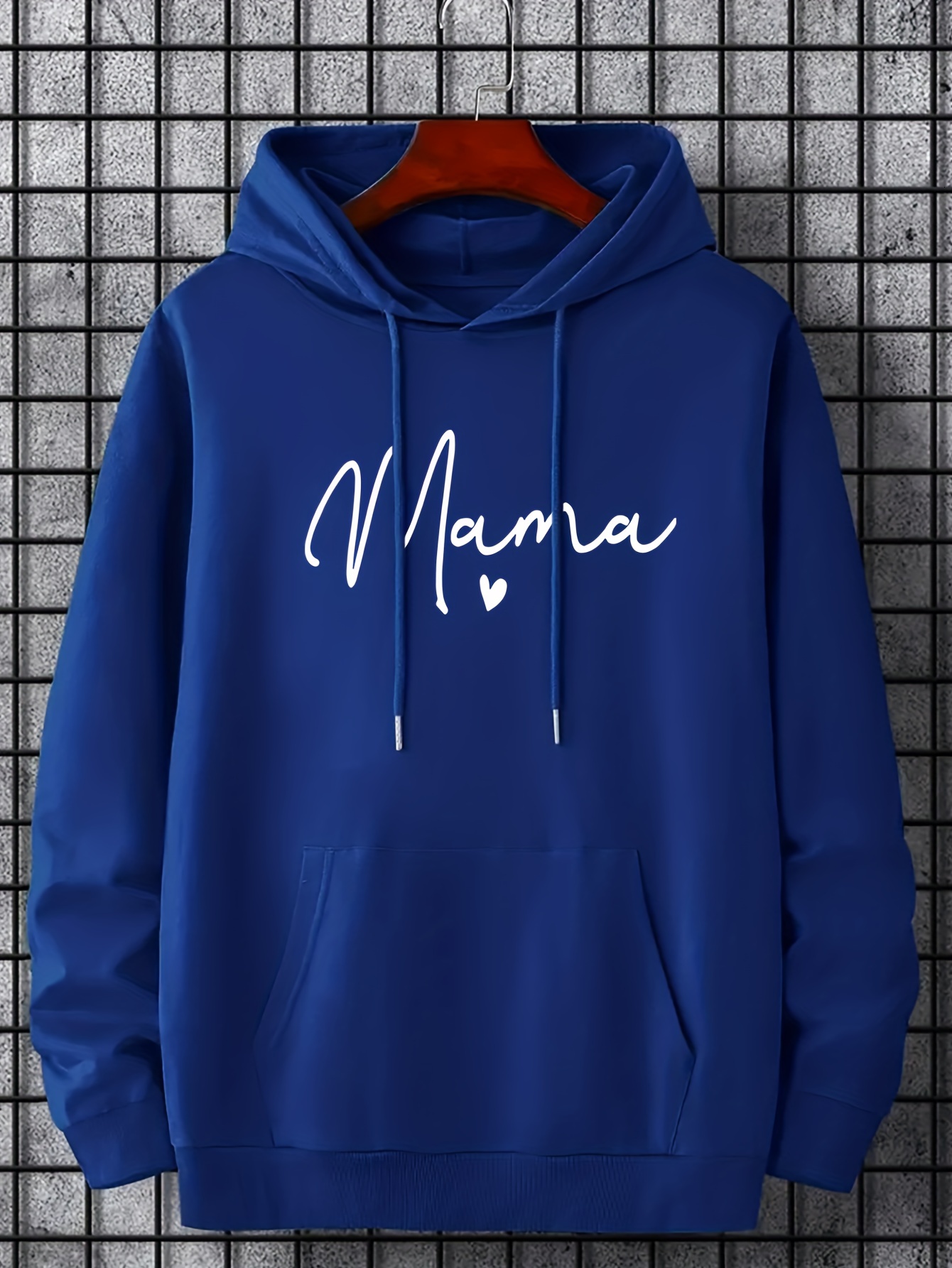 Trendy All-Season Hooded Pullover: Durable Casual Wear with Comfort Stretch and Kangaroo Pocket