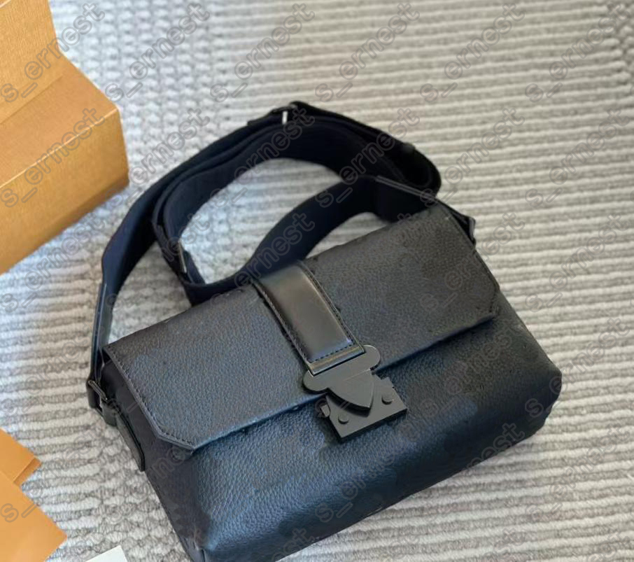 Luxury Brand Designer Vintage Messenger Bags Men Leather Shoulder Bag Male Handbag Side Bag Business Crossbody Bag