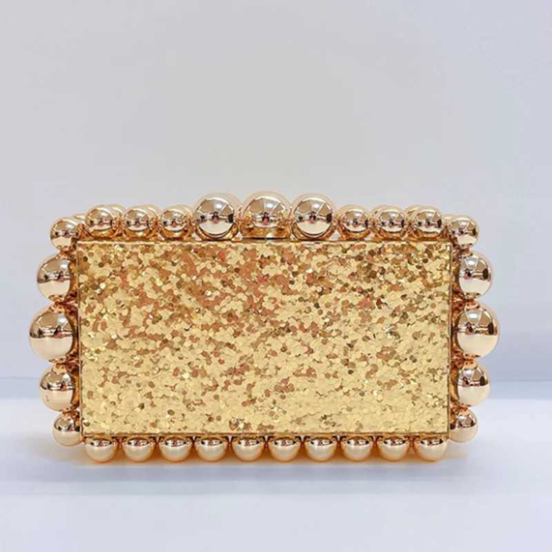 CMM Orange Purple Green Gold Acrylic Clutch Bag Luxury Box Party Purse Day Clutches Pink Silver Handbags Ladies Crossbody Bag 240902