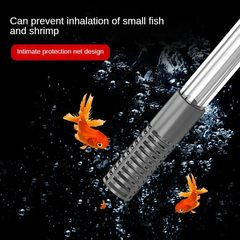 Large Fish Tank Aquarium Siphon Vacuum Gravel/Sand Washing and Water Change Cleaning Tool Kit with Extension Tube fish tank