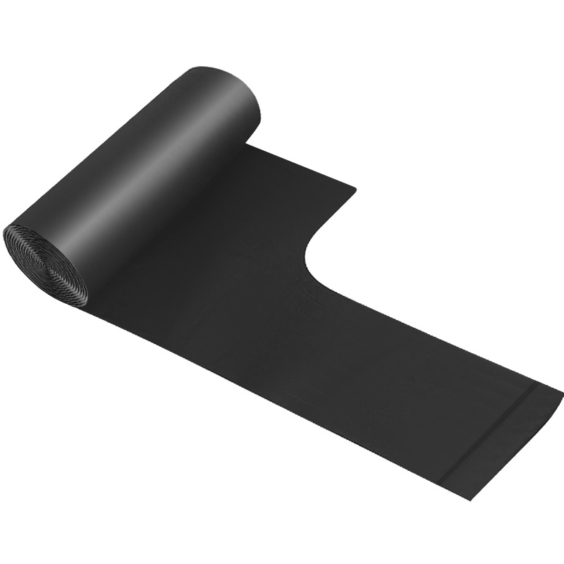 Garbage bag Portable vest thickened dormitory disposable living room kitchen black plastic bag wholesale garbage bag | 300 pcs | 45*60cm