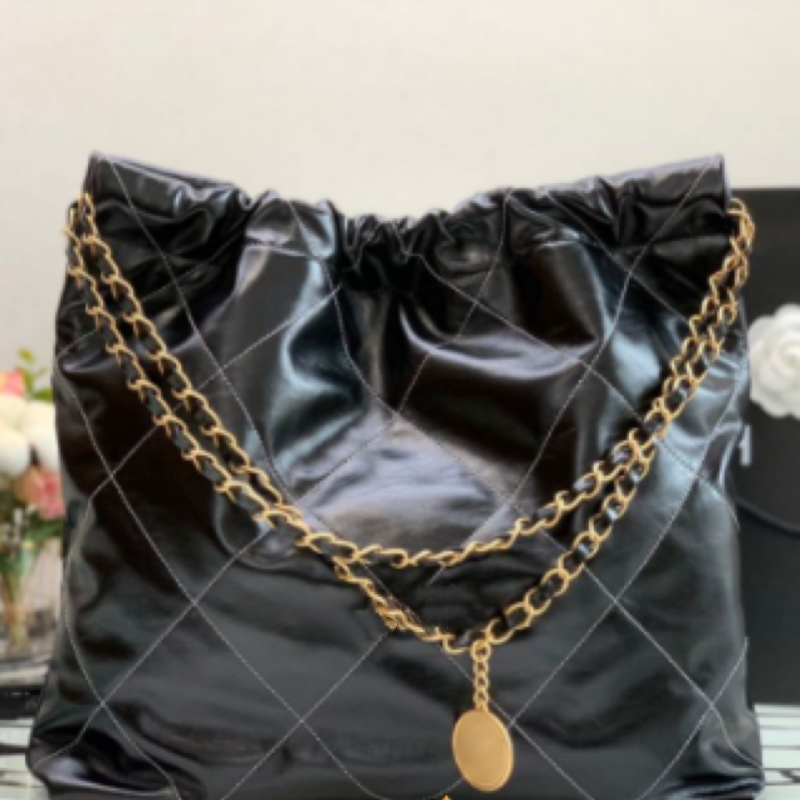 10A Mirror Quality Luxury designers bag tote bag shoulder bag handbag 35cm37cm7cm shopping bag Calfskin Quilted Tote Black Purse Womens Shoulder Silver bag