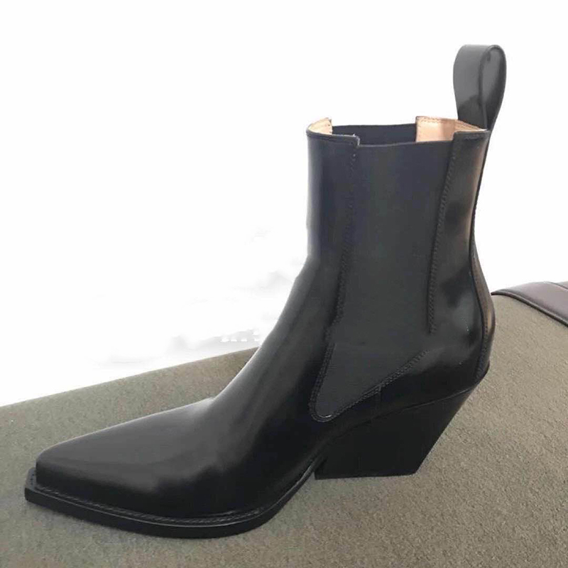 Heels Boot Mid Autumn Winter 2022 Designer Cozy Snow Boots Pumps Fashion Casual Ankle Goth Women Shoes 79b2 s