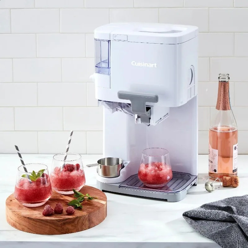 Soft Serve Ice Cream Machine Mix It In Maker for Frozen Yogurt Sorbet Gelato Drinks 15 Quart White 240830