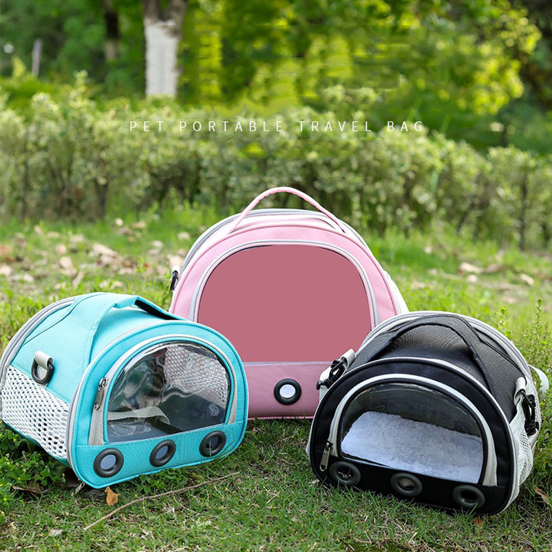 Cat Dog Bird Rabbit Carrier Bag With Thick Cotton Cushion Pet Aviation Backpack Anti-suffocation Portable Travel Bag Pet Dog Bag