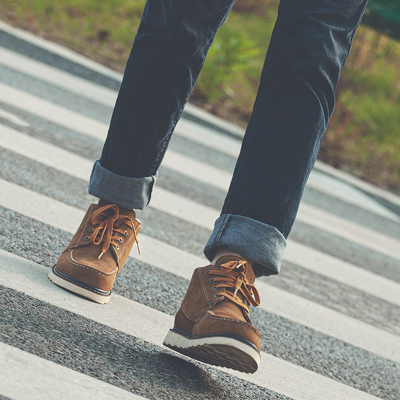 Australia Men Snow Boots 100% Genuine Cowhide Leather Ankle Boots Warm Winter Boots Woman Shoes Large Size 39-44