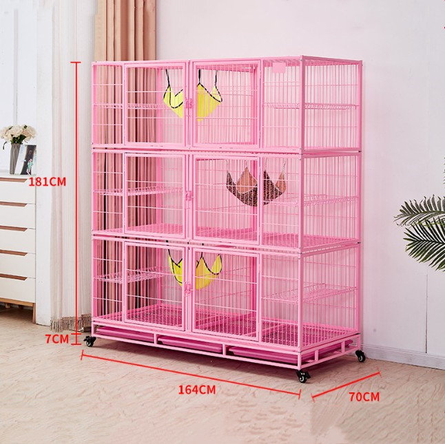China factory commercial cheap indoor Three layers cat cage