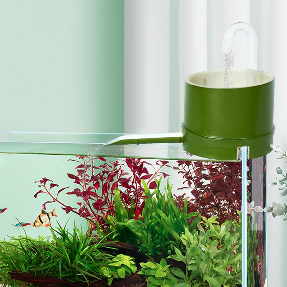 3 In 1 Aquarium Filter Small Waterfall External Filter Impurities Fish Tank Filter for Fish Tank