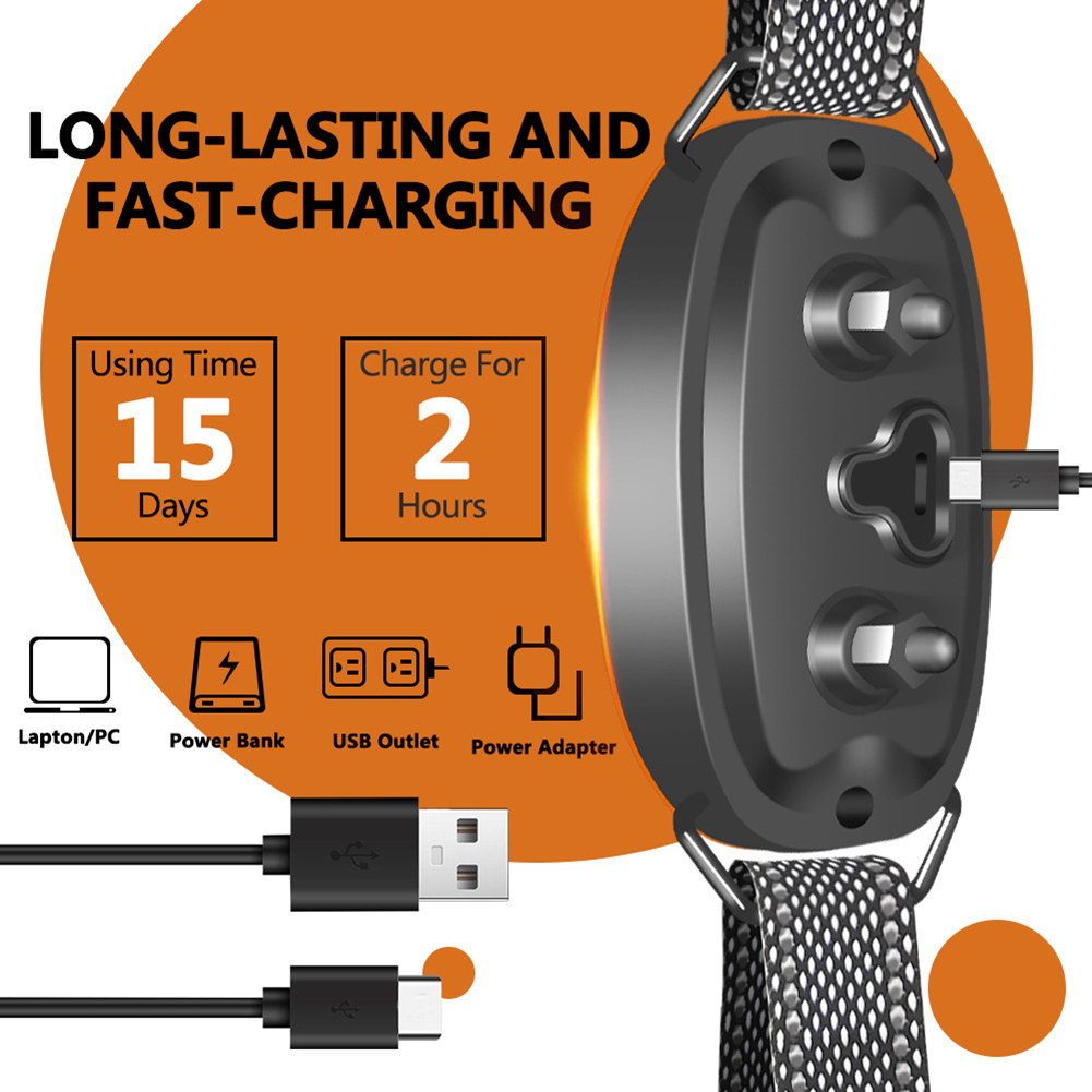 Dog Bark Collar, Rechargeable IP67 Waterproof Anti Barking Training Collar For Large Medium Small Dogs Pet Supplies