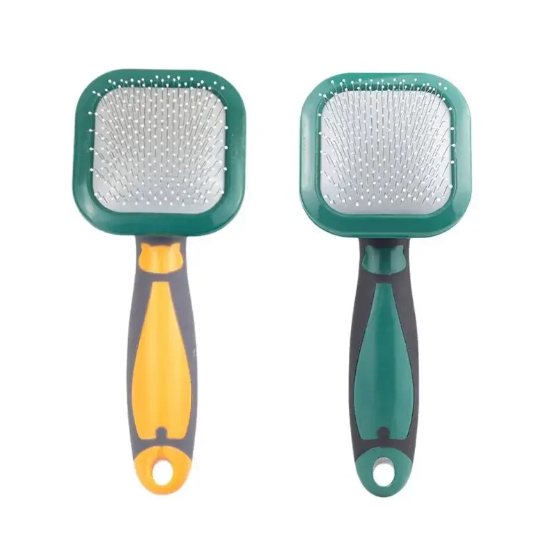 Pet Grooming Self Cleaning Slicker Brush for Small Medium Dogs Cats