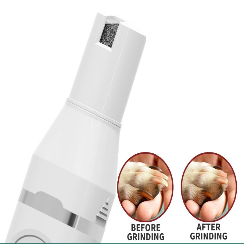 4-In-1 Dog Clippers Low Noise Paw Trimmer Rechargeable Pet Grooming Kit Multifunctional Pet Nail Grinder Dog Shaver