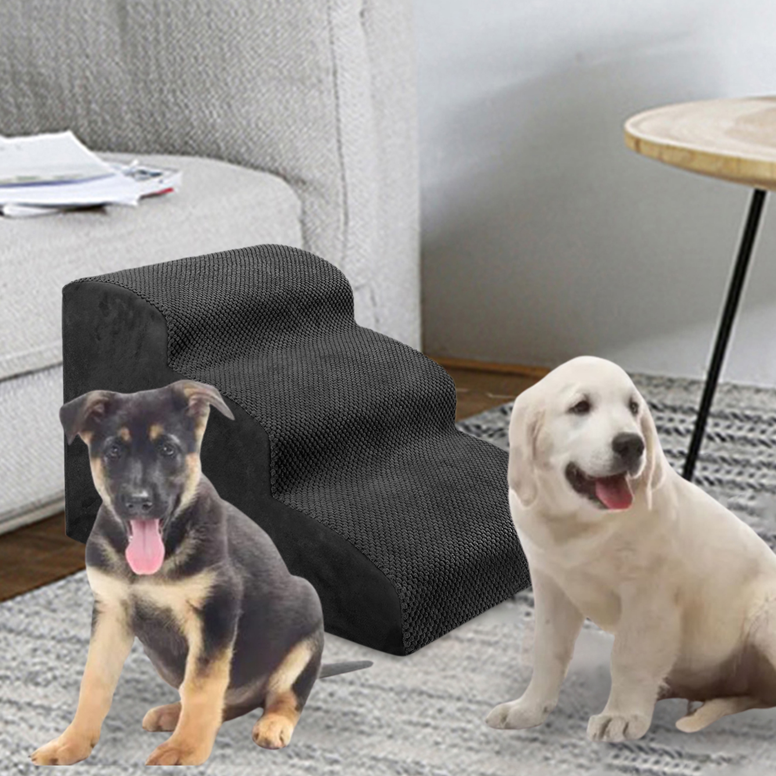 Pet Ladder Anti Slip Pet Supplies Platform Climbing Bunny Dog Stairs Steps Cat Ramp for Indoor Cats Playing Kitty Trucks