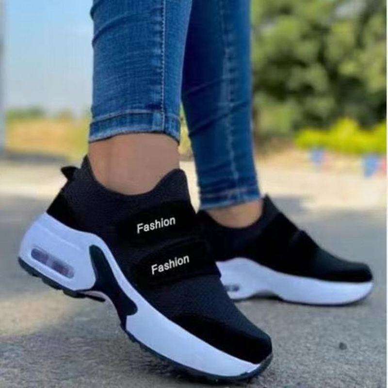 Fashion Women Platform Sneakers Female New Autumn Breathable New Mesh Lace Up Wedge Casual Sport for Women's Vulcanized Shoes 2a97 's